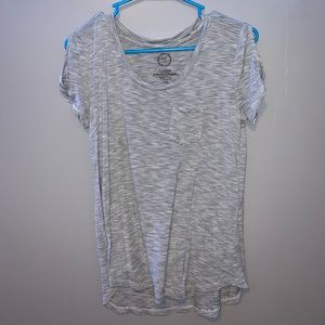 Basic B&W striped tee